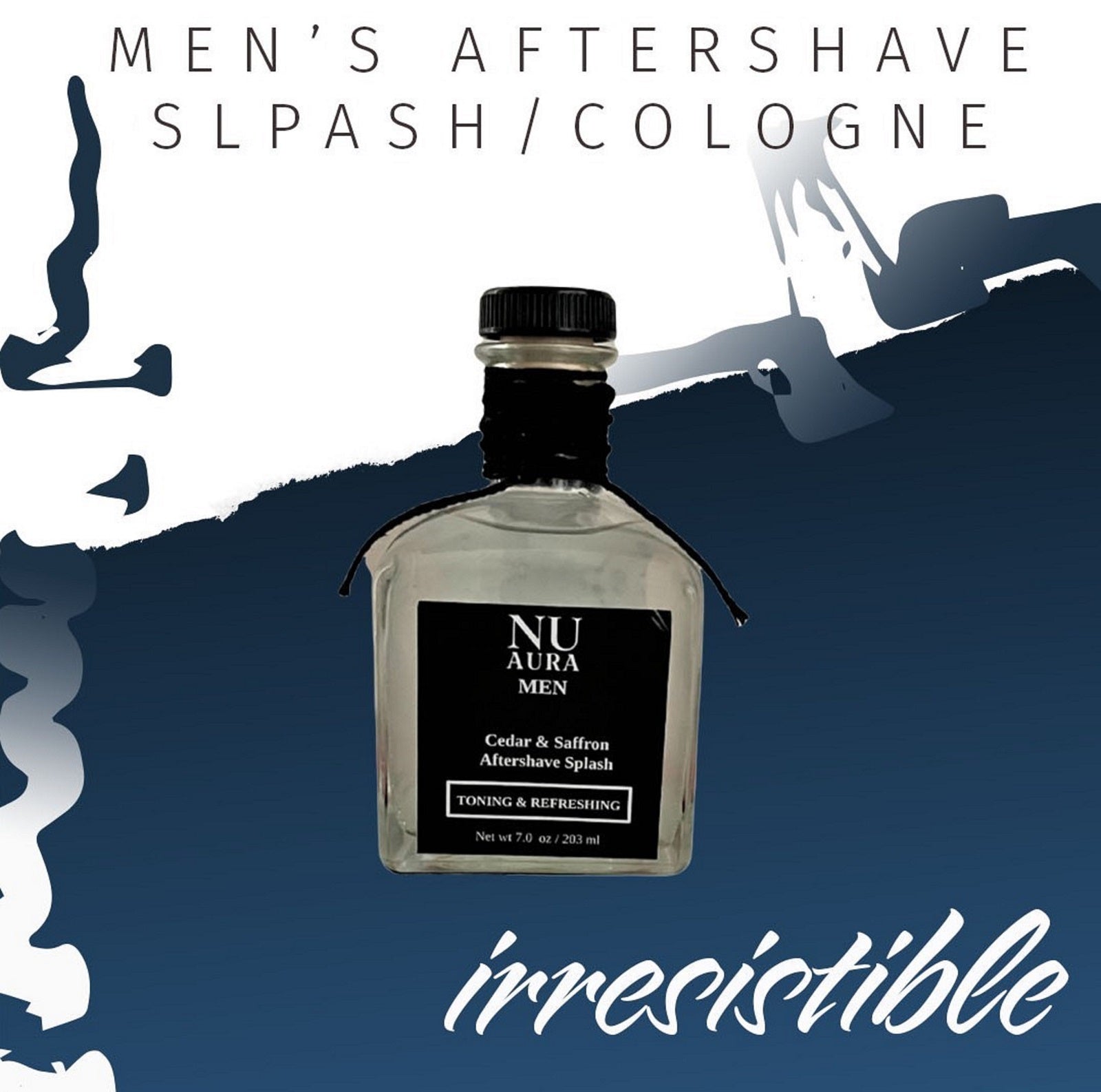 Men's Cedar & Saffron Refreshing Aftershave Splash