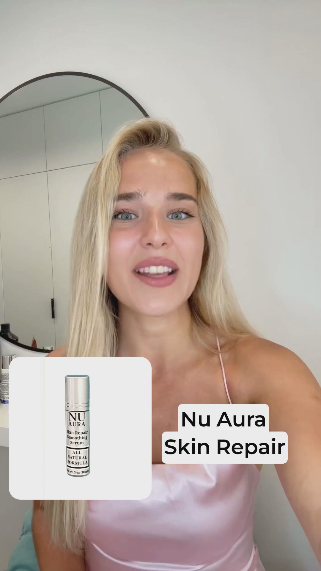 Load video: Skin Repair Smoothing Oil Serum