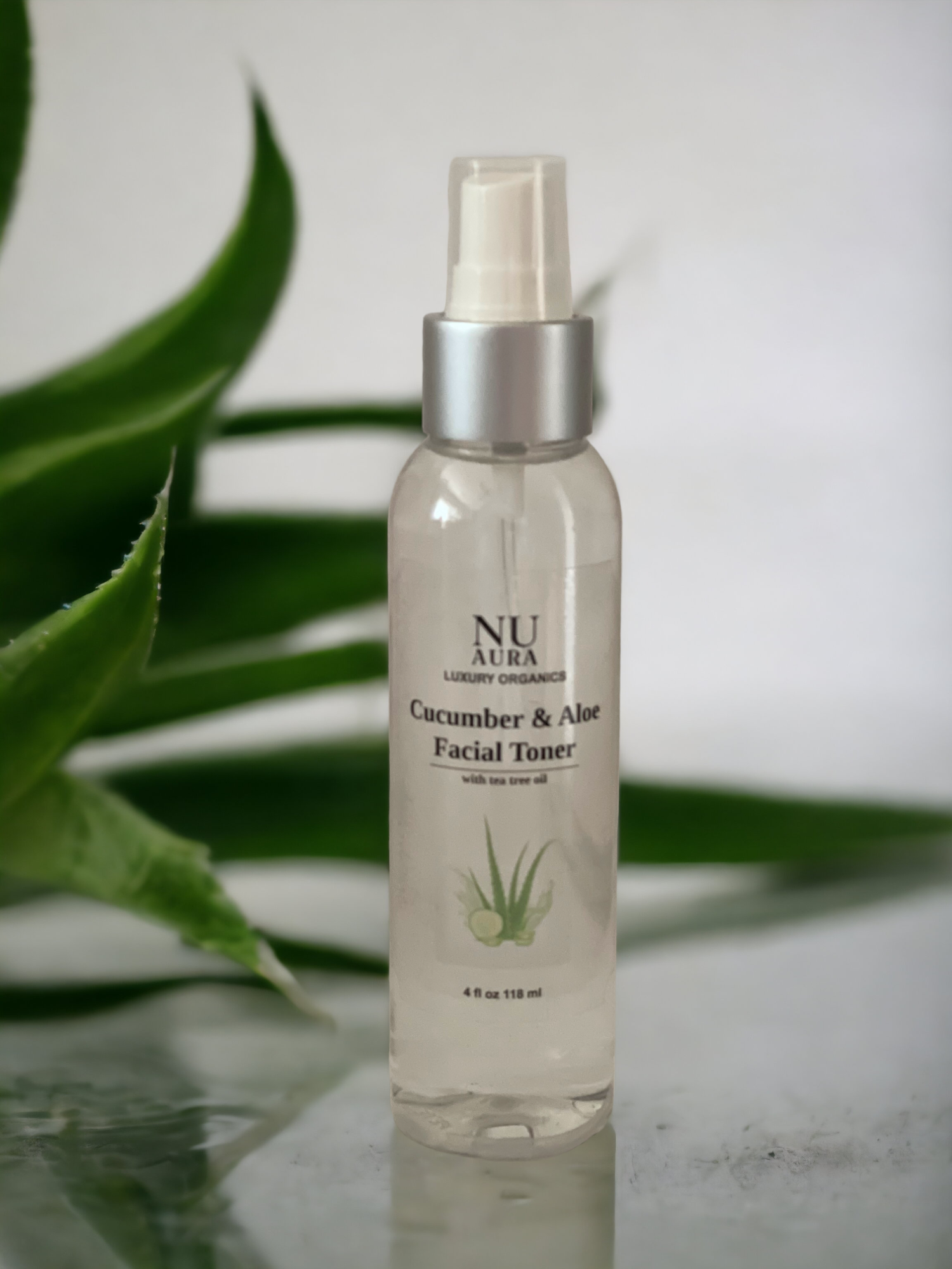 Nu Aura Cucumber & Aloe Organic Facial Toner image 2