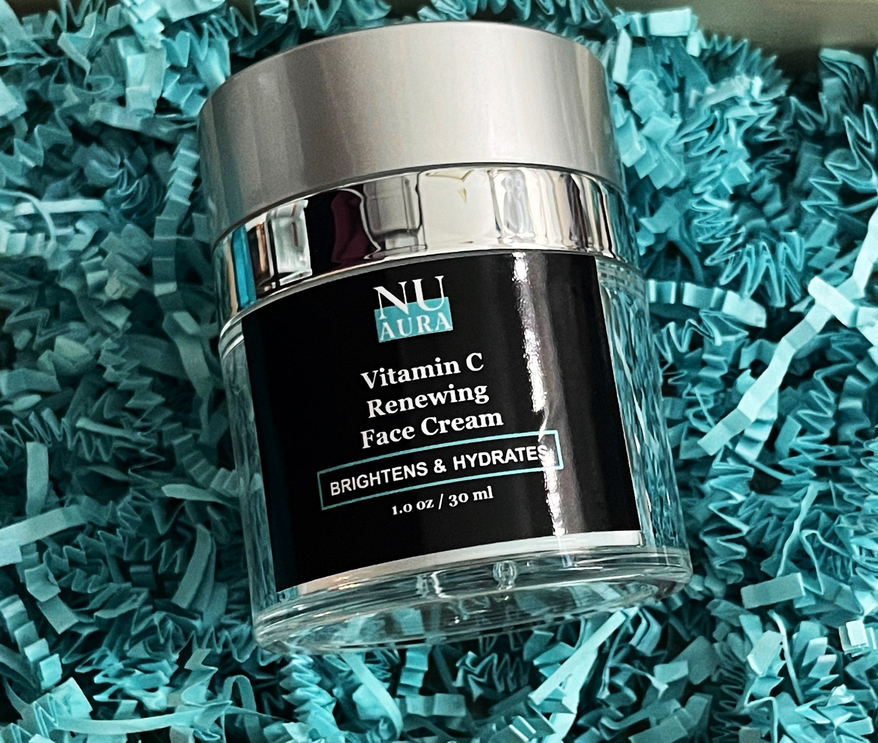 Nu Aura Skincare Vitamin C Collagen Boosting Facial Moisturizer for Face & Neck From our Organic Line